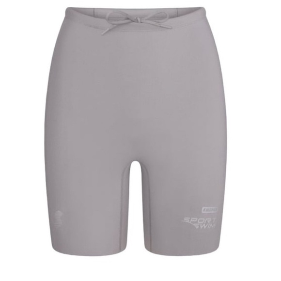 Skims  Sport Swim Scuba Mid Thigh Short - Chrome - Picture 1 of 4